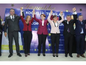Akşener, seçim startını Kocaeli’den verdi