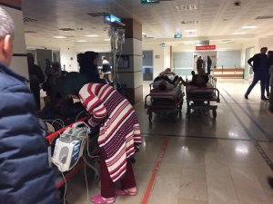 KTÜ Farabi Hastanesi Acil Servisi’ndeki yangın korkuttu