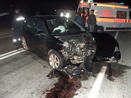 Konya'da trafik kazası: 2 yaralı