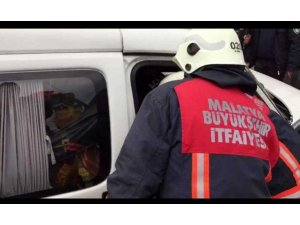 Malatya’da trafik kazası: 1 yaralı