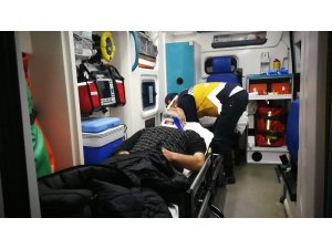Tır ile otomobil kazasında faciadan dönüldü