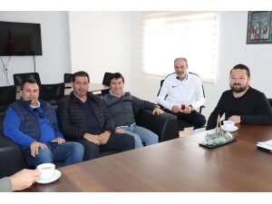 Ahmet Aras, Bodrumspor’a destek sözü verdi.