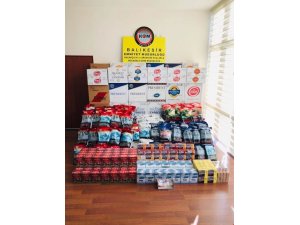 Balıkesir’de kaçak tütün operasyonu