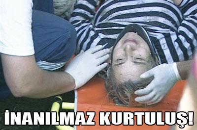 İnanılmaz kurtuluş!
