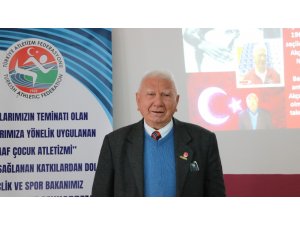 Geleceğin şampiyon atletleri, Milli Atlet Akçay ile buluştu