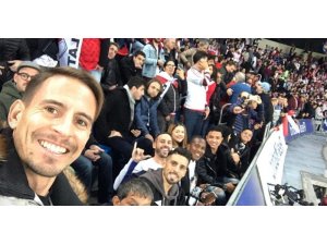 Trabzonspor’lu futbolcular Copa Libertadores finalini izledi