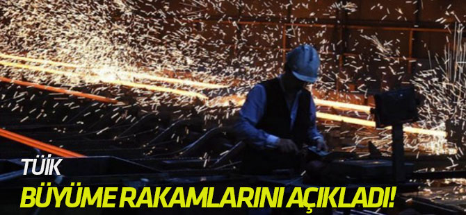 TÜİK, 3. çeyrek büyüme rakamlarını açıkladı!