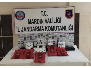 Mardin’de 4 bin 220 paket kaçak sigara ele geçirildi