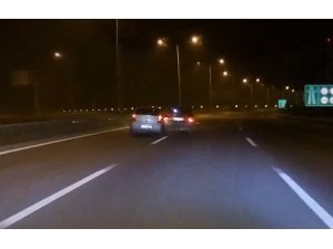 Trafik magandası 5 kişiyi canından ediyordu, o anlar kamerada