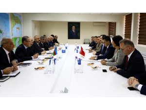 Bakan Pakdemirli, Azerbaycan Çevre ve Doğal Kaynaklar Bakanı Babayev ile görüştü