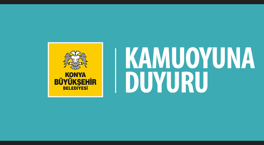 Büyükşehir'den önemli açıklama