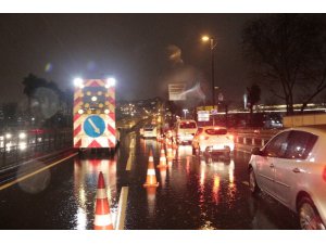 Unkapanı köprüsü bakım nedeniyle kapandı