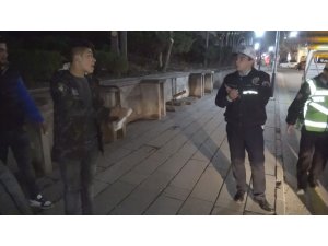 Ters yolda yakalanan sürücünün aracına el konuldu