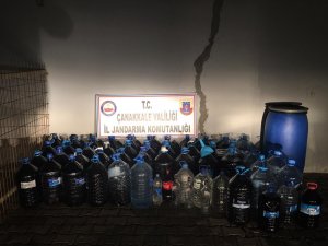 Çanakkale’de kaçak içki operasyonu