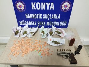 Konya’da torbacılara şafak operasyonu: 4 gözaltı