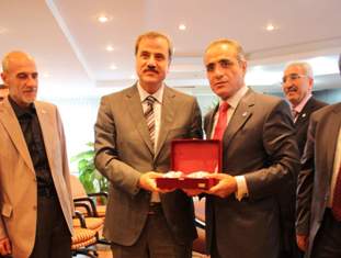 BBP lideri Topçu'dan KTB'ye ziyaret