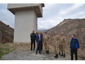 Mereto Dağı eteklerindeki askerlere ziyaret