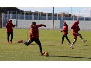 Sivasspor, Ankaragücü maçı hazırlıklarını sürdürdü
