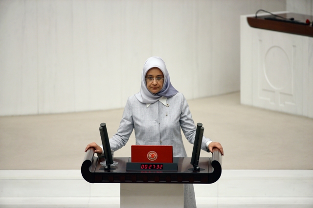 Samancı Genel Kurul’da konuştu