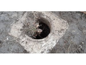 Yol çalışması sırasında tarihi kuyu bulundu