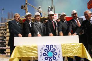 Akşemsettin Hanımlar Lokali'nin temeli atıldı