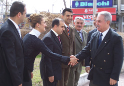 Validen, Karapınar'a veda ziyareti