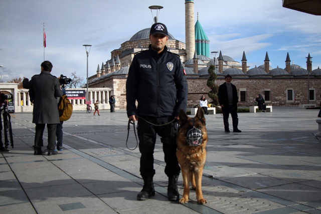 K-9’lar, görev başında
