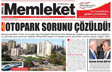 Otopark personele açıldı!