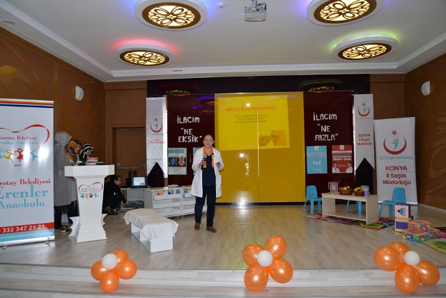 Anaokulu Öğrencilerine  ‘Akılcı İlaç’ Eğitimi