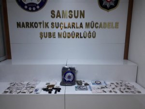 Samsun’da uyuşturucu operasyonu: 2 gözaltı