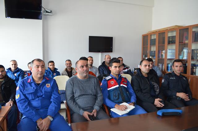 Ilgın'da adli kolluk koordinasyon toplantısı düzenlendi