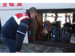 Jandarmadan otoyolda dronlu trafik denetimi