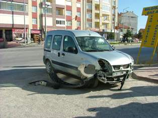Kulu'da trafik kazası: 2 yaralı