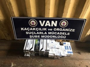 Van’da 4 bin 389 paket kaçak sigara ele geçirildi