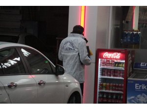 Bağcılar’da akaryakıt istasyonunda soygun