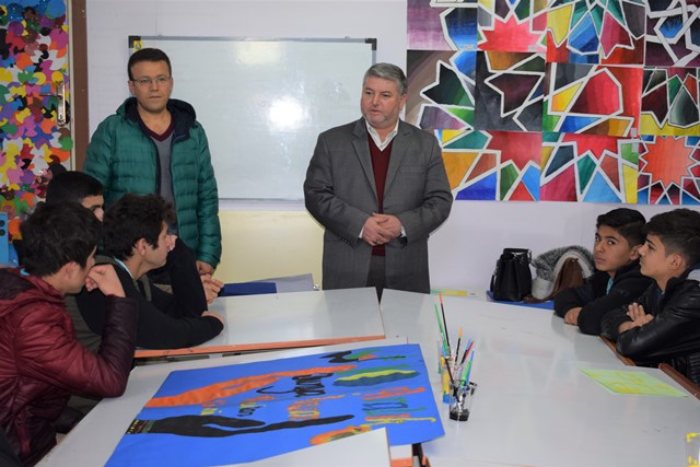Başak Koleji yabancı öğrencileri ağırladı
