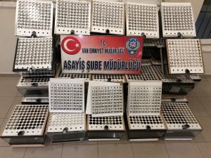 Van’da 38 adet tombala makinesi ele geçirildi
