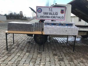 Van’da 24 bin 690 paket kaçak sigara ele geçirildi