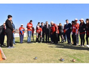 Mersin’de özel sporcular için şölen düzenlendi