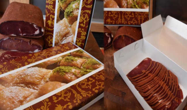 Baklava kutusunda pastırma uyanıklığı!