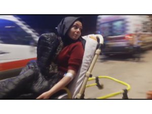 İnegöl’de 3 araç birbirine girdi: 5 yaralı