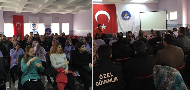 KYK çalışanlarına işaret dili eğitimi verildi