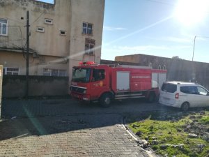 Midyat’ta termosifon yangını