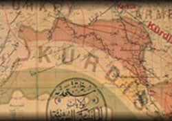 Şivan Perwer'in sitesinde Kürdistan haritası