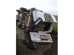 Mardin’de trafik kazası: 11 yaralı