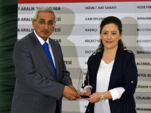 ‘Mevlevihane Sanat Geleneği’ni yaşatan usta sanatçılara teşekkür