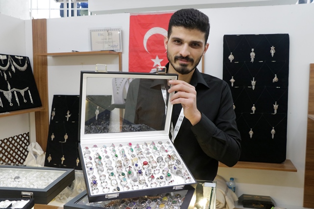 Telkari ustası, ilgi görüyor