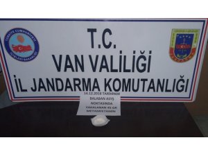 Gevaş’ta 45 gram metamfetamin ele geçirildi