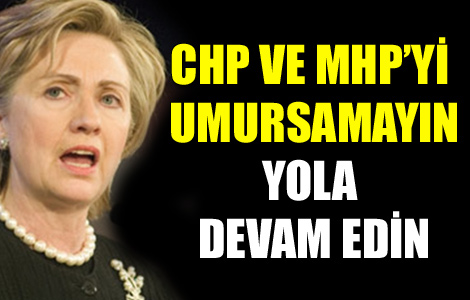 Ve ABD devrede...