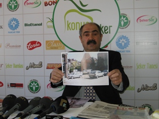 Kalaycı'dan tarihi eserlere saygı